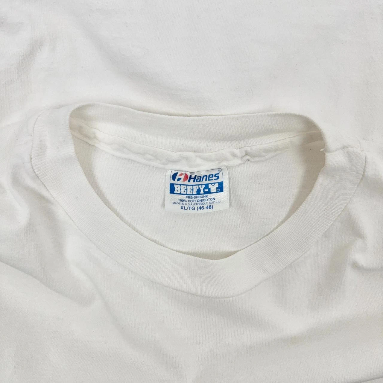 Feminist Vintage 1992 Hanes Beefy Fortune 500 Tee XL – photo 4